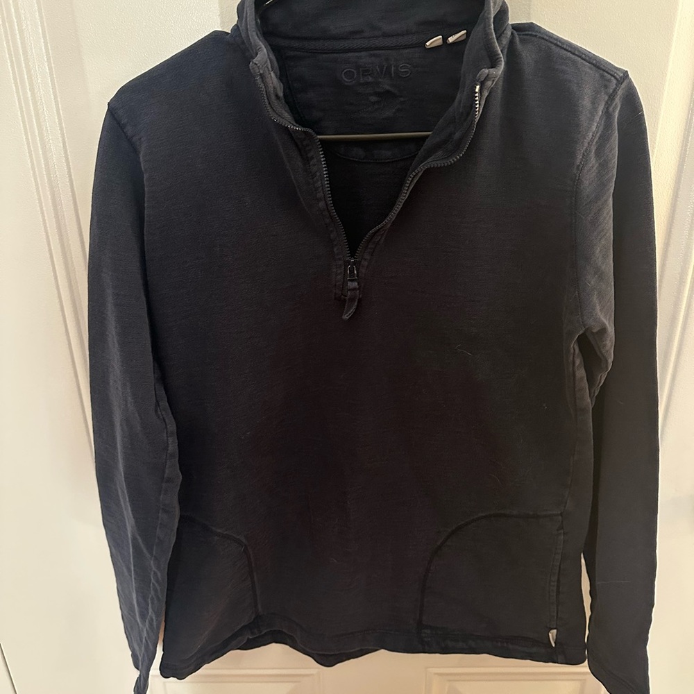 Orvis Dark Blue Pullover